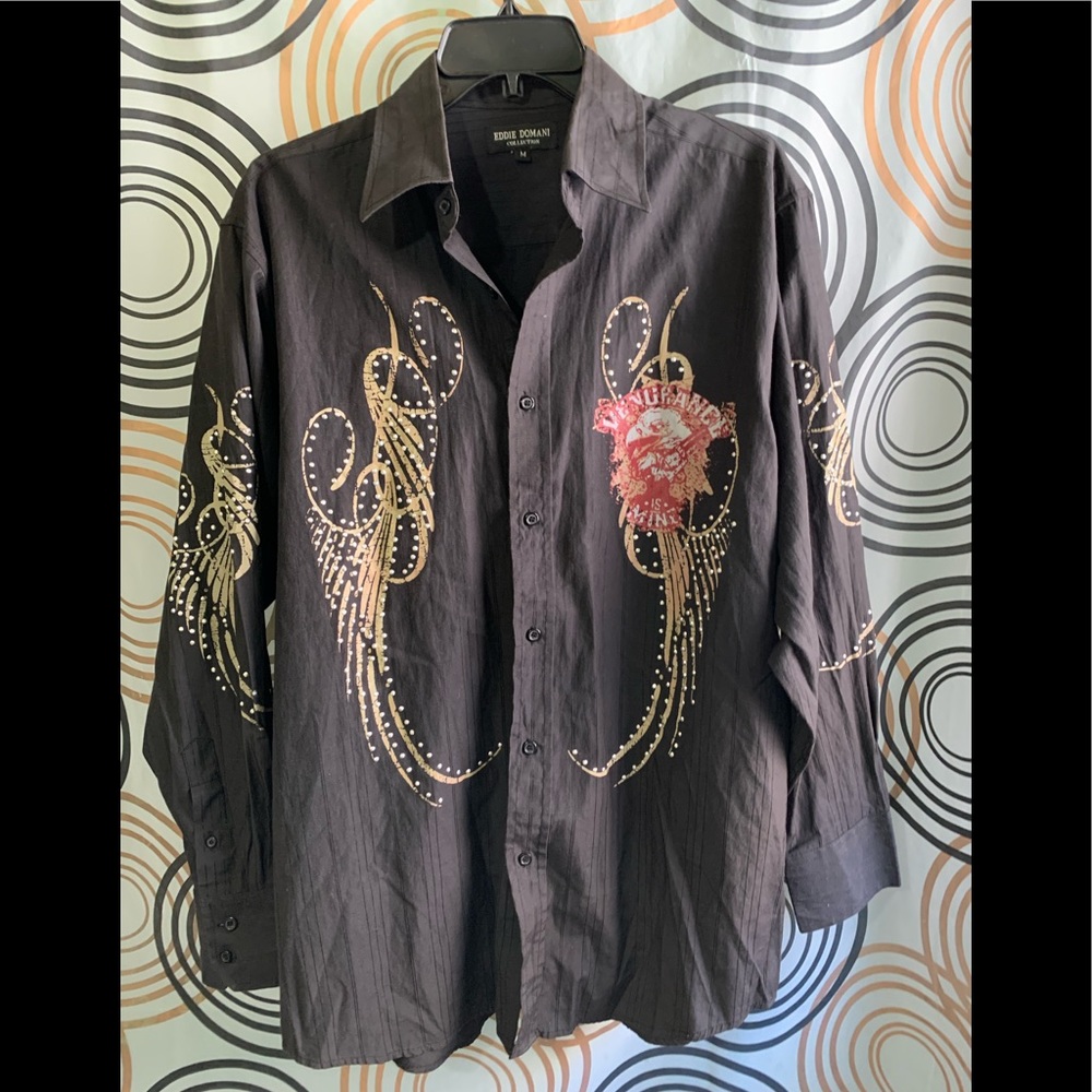 Eddie Domani Shirt Sz M